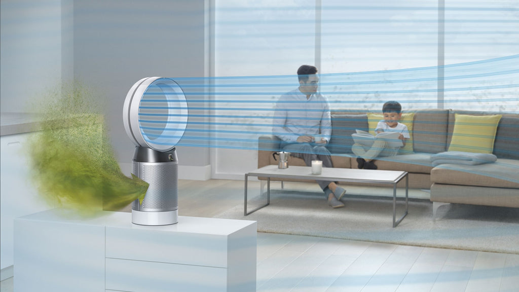 Dyson Pure Cool™ Tischventilator mit Luftreiniger (Schwarz/Nickel)
