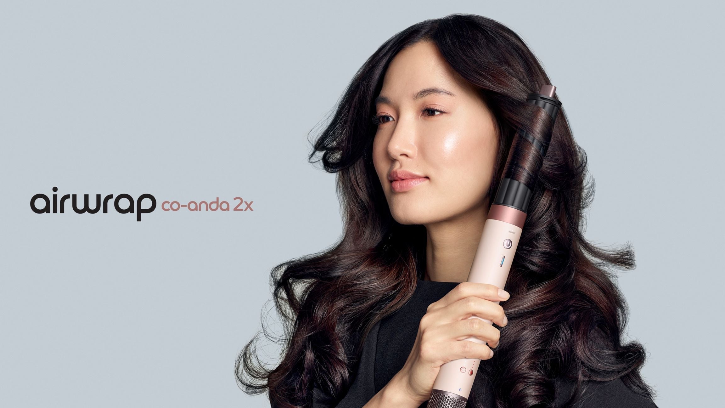 Neuer Dyson Airwrap Co-anda2x™ Multi-Haarstyler und -trockner – Curly+Coily (Ceramic Pink/Roségold)