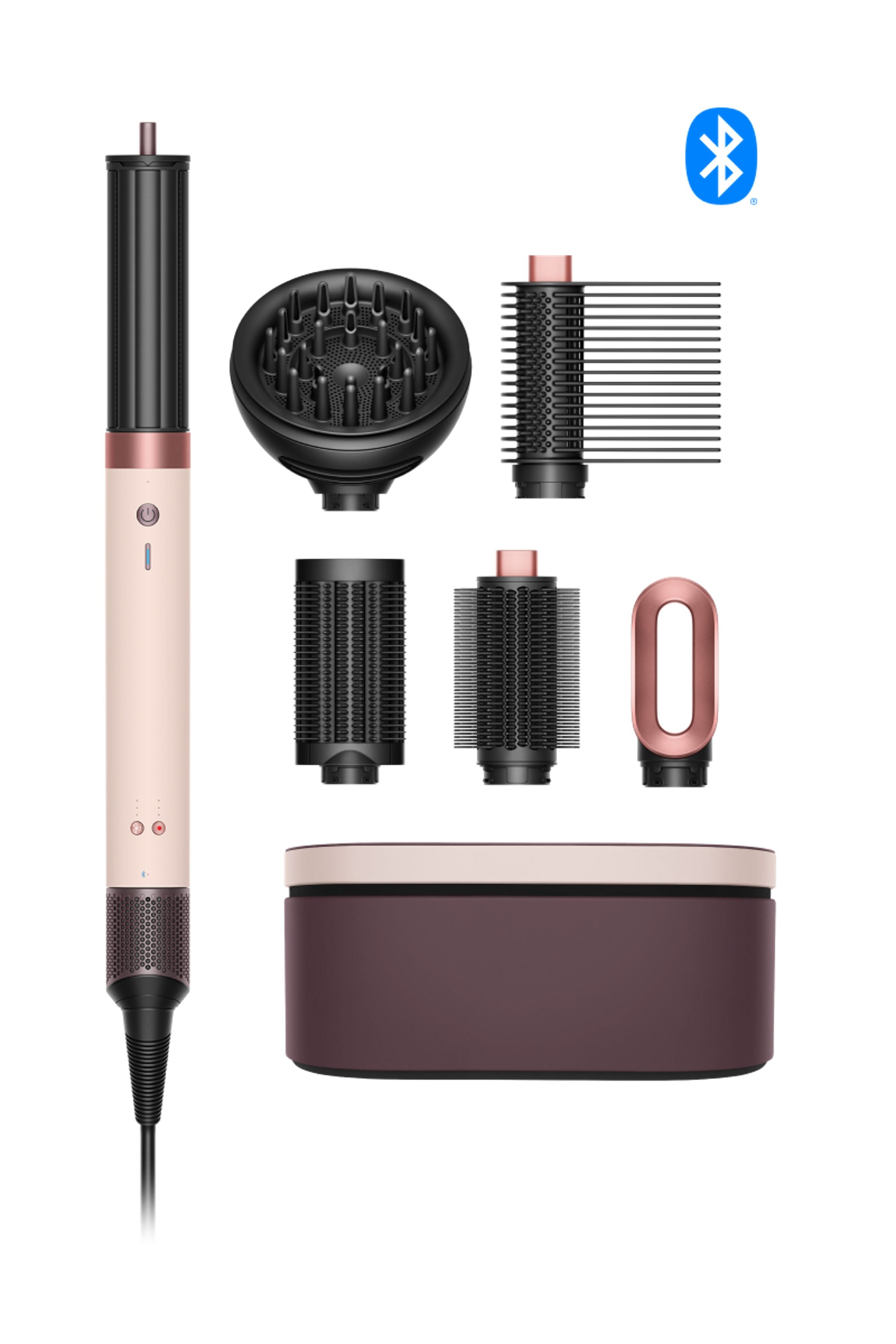 Neuer Dyson Airwrap Co-anda2x™ Multi-Haarstyler und -trockner – Curly+Coily (Ceramic Pink/Roségold)