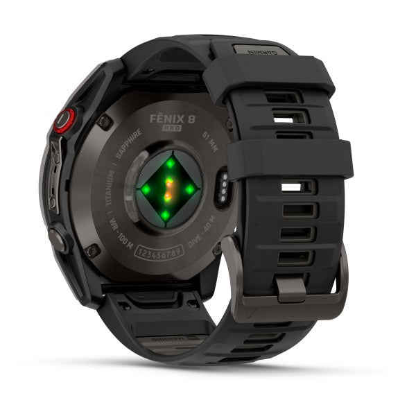 Garmin Fenix 8 Pro 51 mm – Titanium AMOLED Smart Multisport Watch