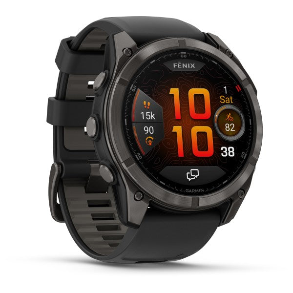 Garmin Fenix 8 Pro 51 mm – Titanium AMOLED Smart Multisport Watch